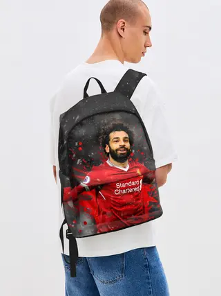 Рюкзак джинсовый / Мохаммед Салах