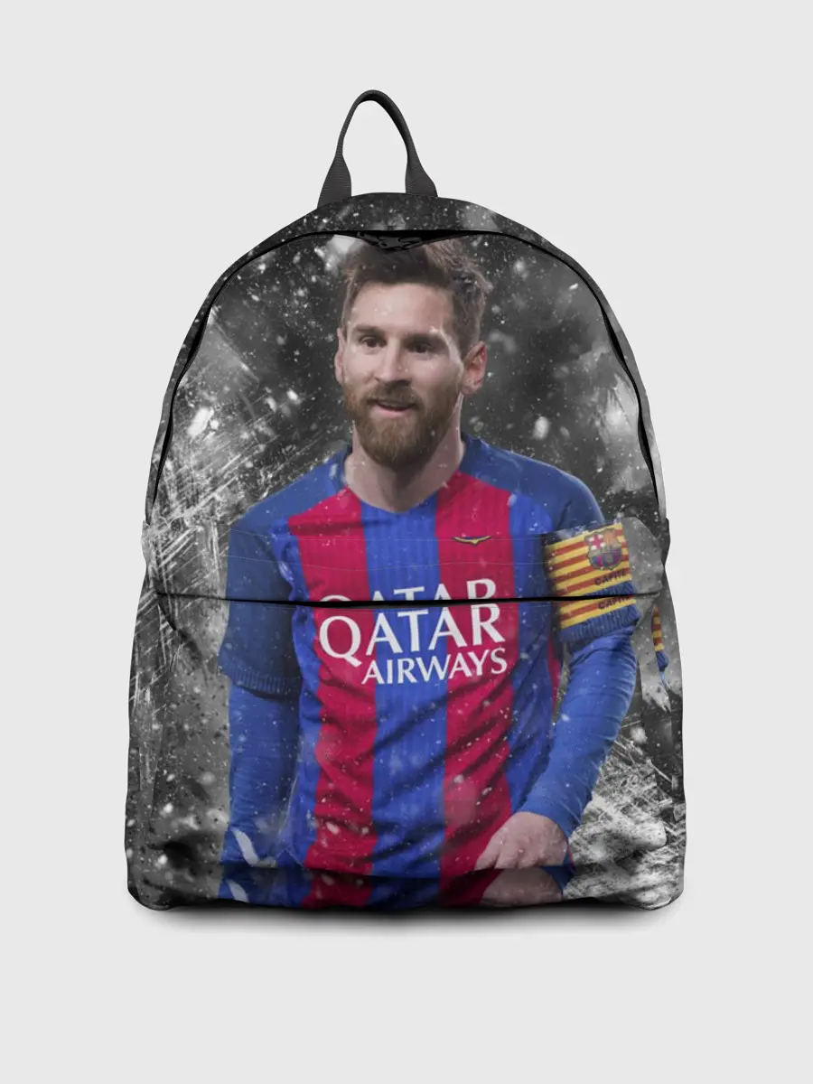 Рюкзак джинсовый / Лео Месси