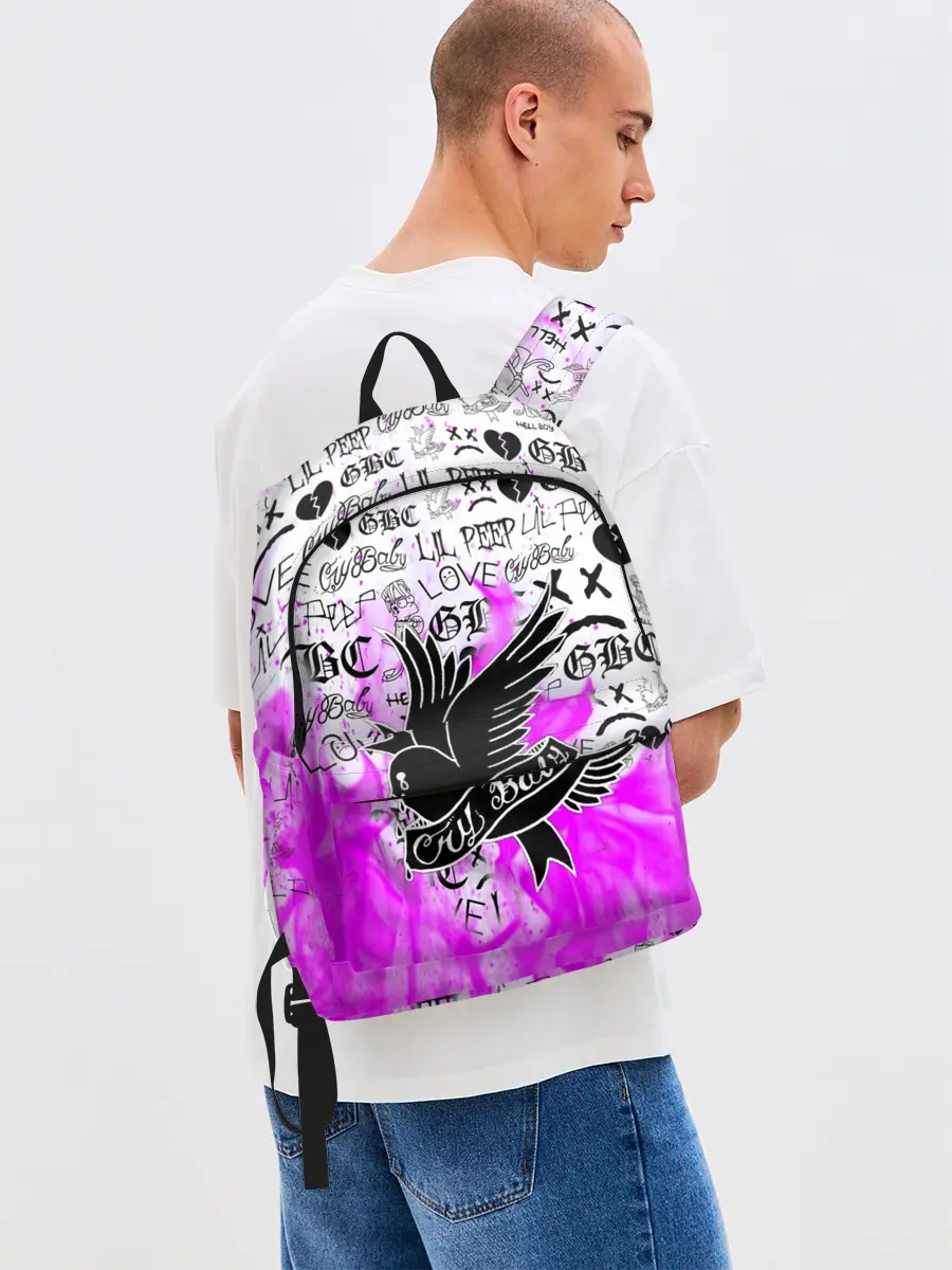 Рюкзак джинсовый / CRY BABY LIL PEEP