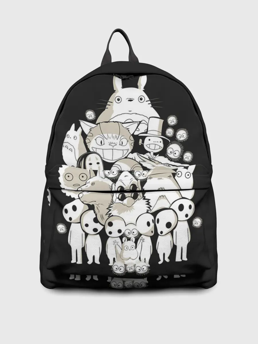 Рюкзак джинсовый / Герои Миядзаки