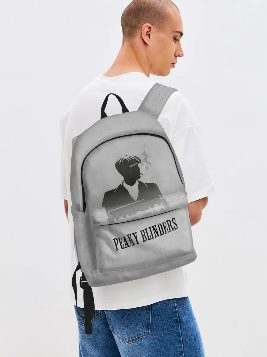 Рюкзак джинсовый / Острые козырьки