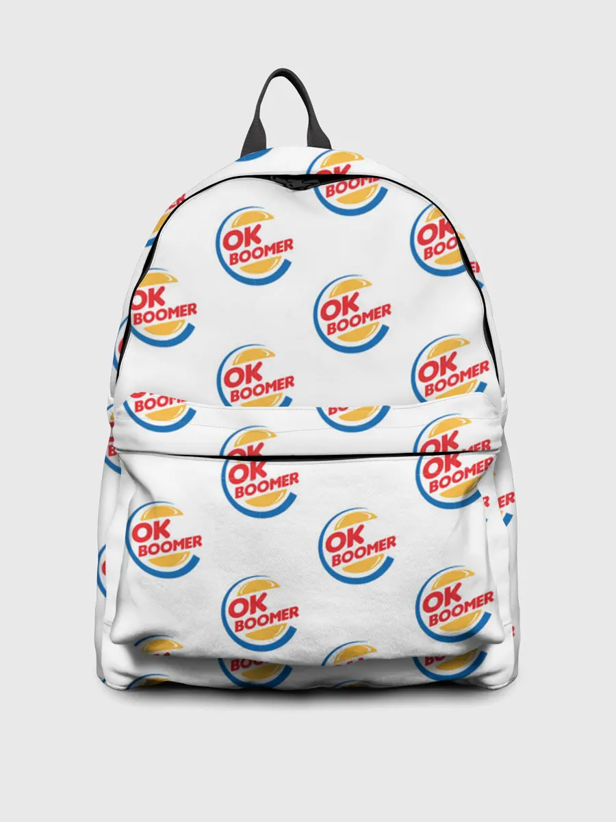 Рюкзак джинсовый / OK BOOMER