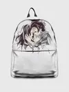 Рюкзак джинсовый / Kimetsu no Yaiba поцелуйчики