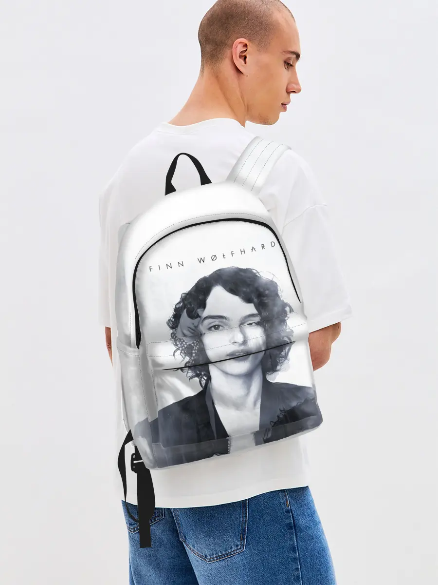 Рюкзак джинсовый / Финн Вулфард