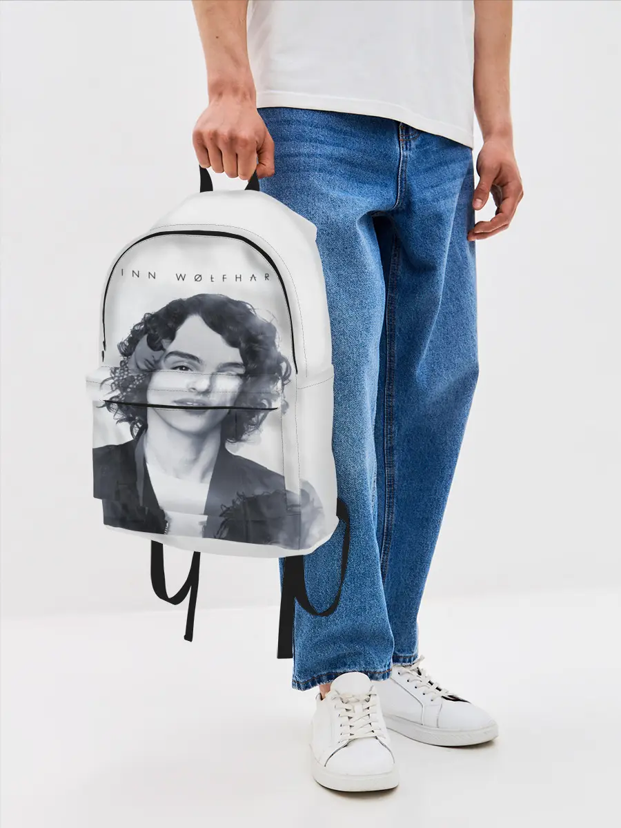 Рюкзак джинсовый / Финн Вулфард