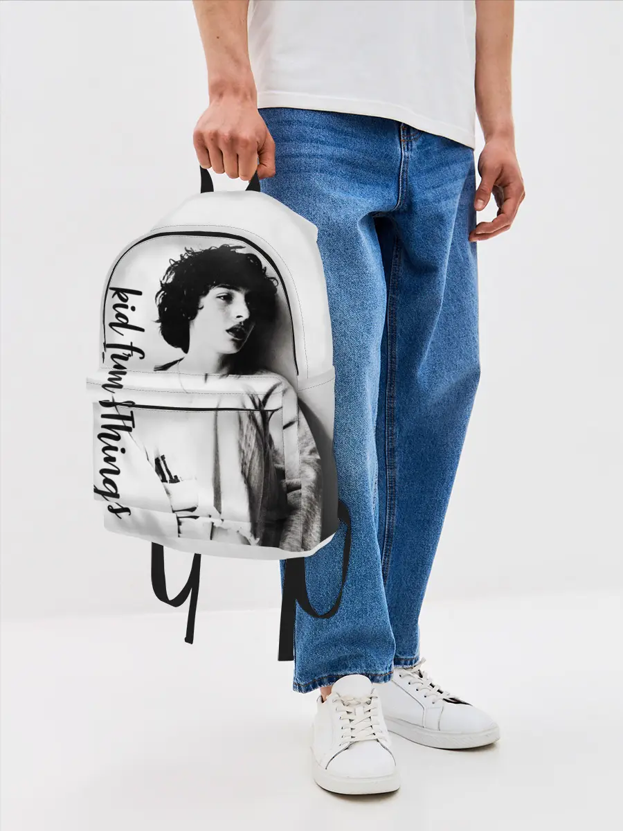 Рюкзак джинсовый / Финн Вулфард