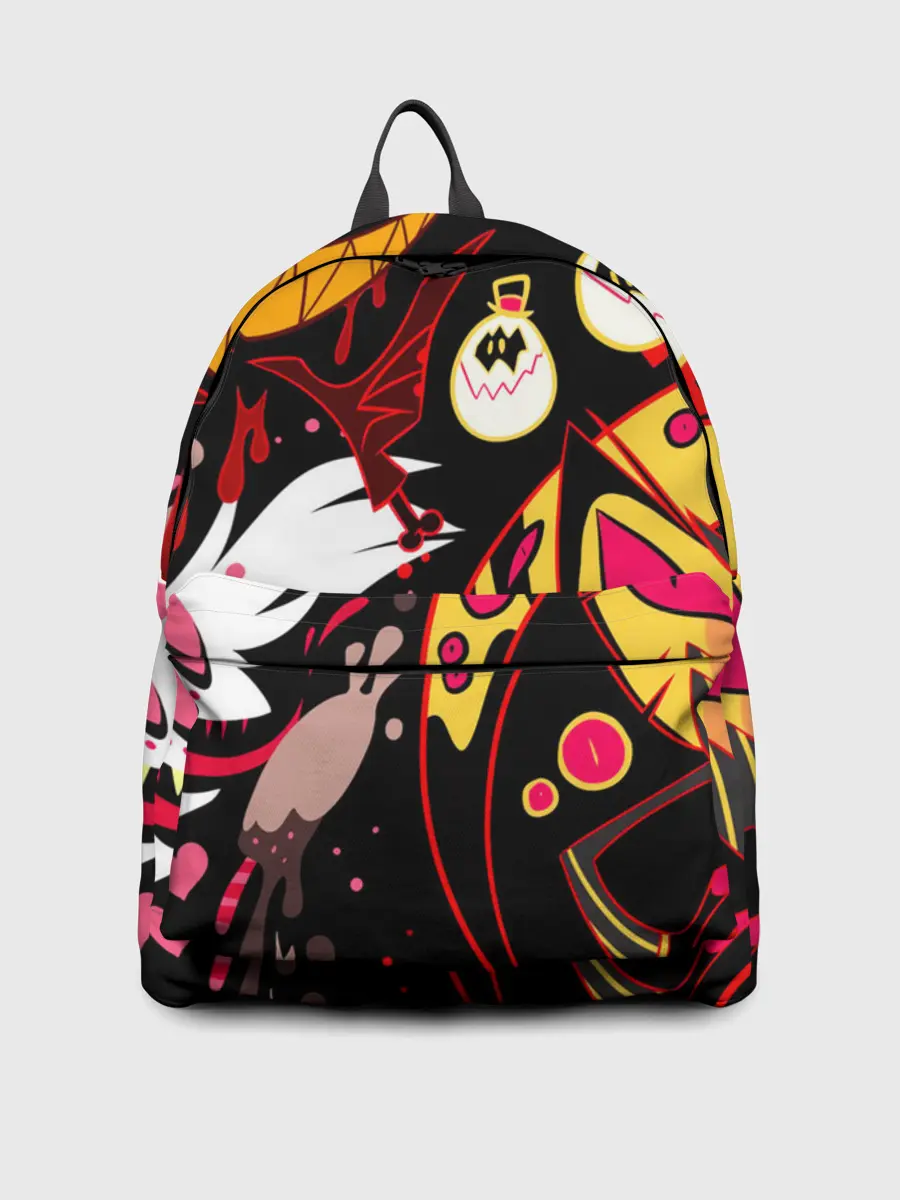 Рюкзак джинсовый / Hazbin Hotel