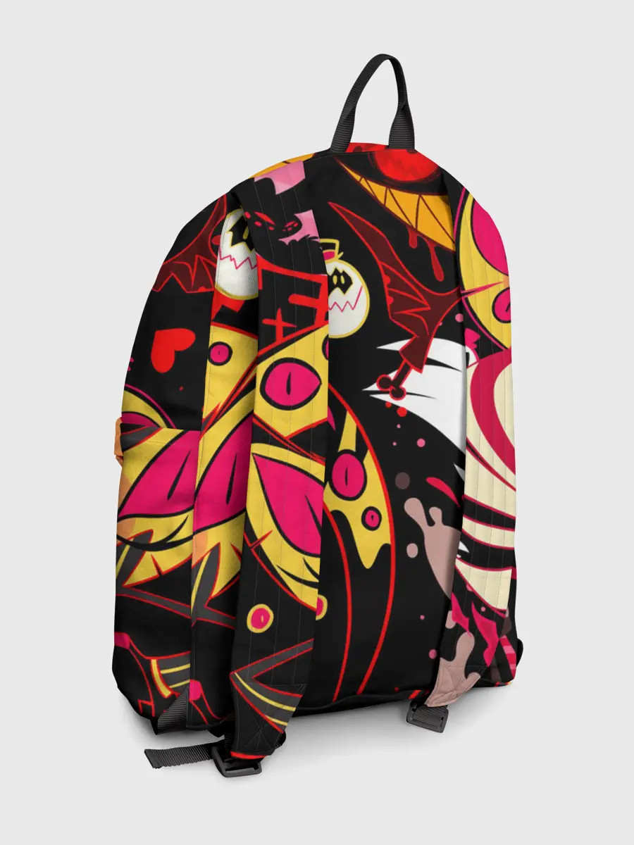 Рюкзак джинсовый / Hazbin Hotel