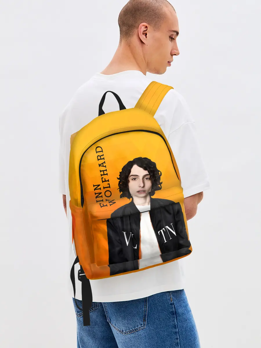 Рюкзак джинсовый / finn wolfhard