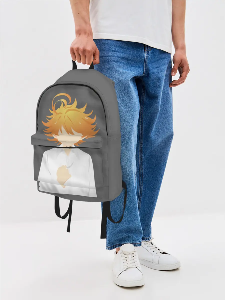 Рюкзак джинсовый / Эмма неверленд