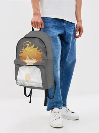 Рюкзак джинсовый / Эмма неверленд