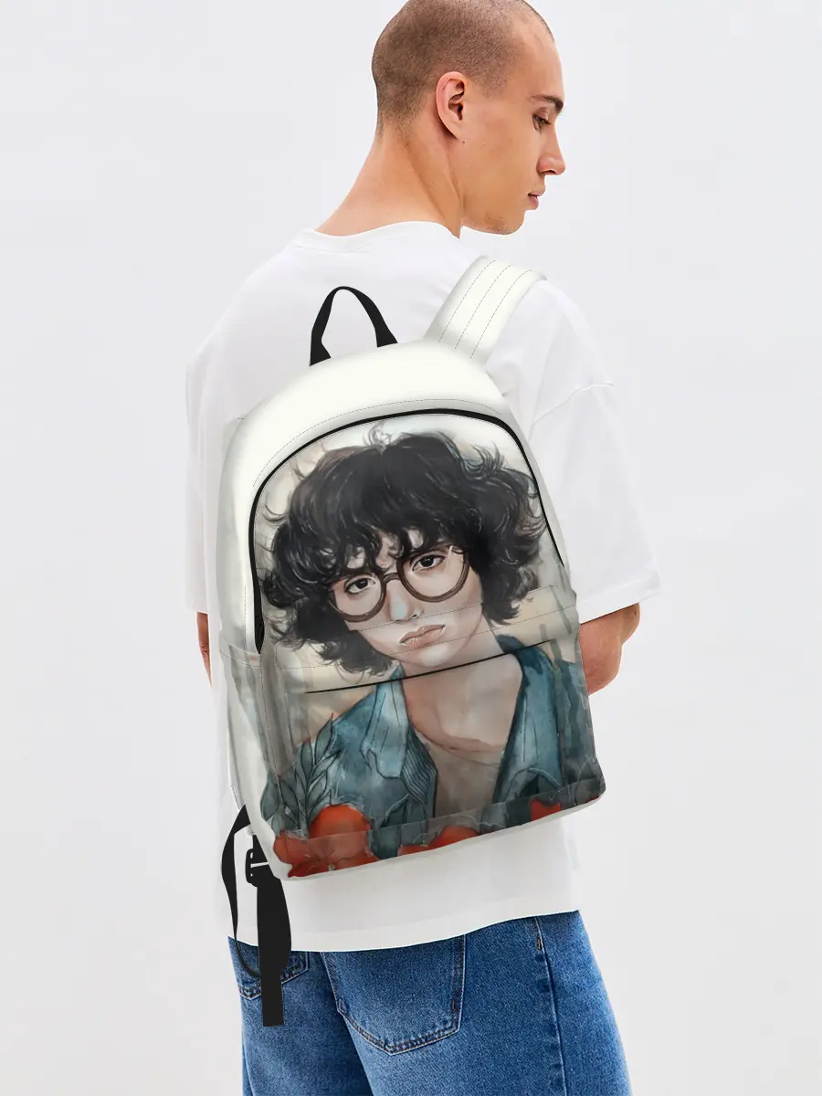 Рюкзак джинсовый / finn wolfhard