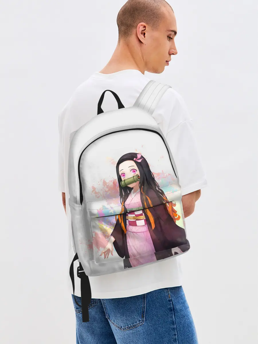 Рюкзак джинсовый / Nezuko Kamado