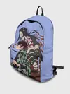 Рюкзак джинсовый / Tanjirou & Nezuko