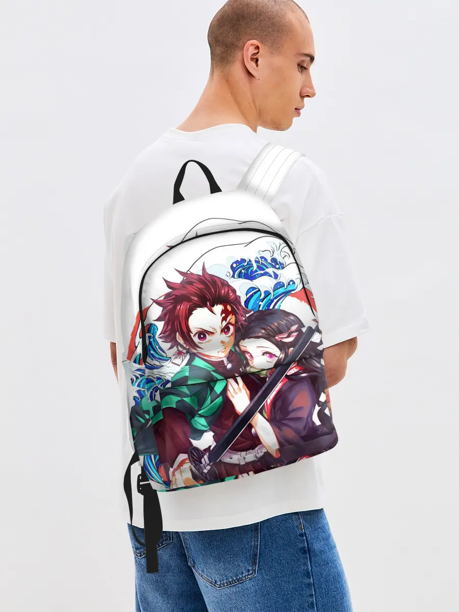 Рюкзак джинсовый / Клинок рассекающий демонов