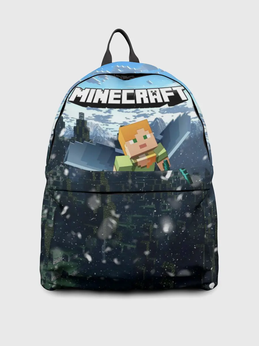 Рюкзак джинсовый / Minecraft / Майнкрафт