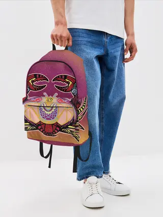 Рюкзак джинсовый / Рак