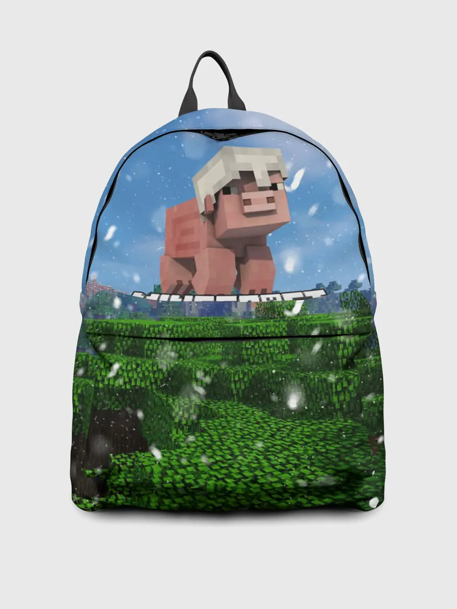 Рюкзак джинсовый / Minecraft / Майнкрафт