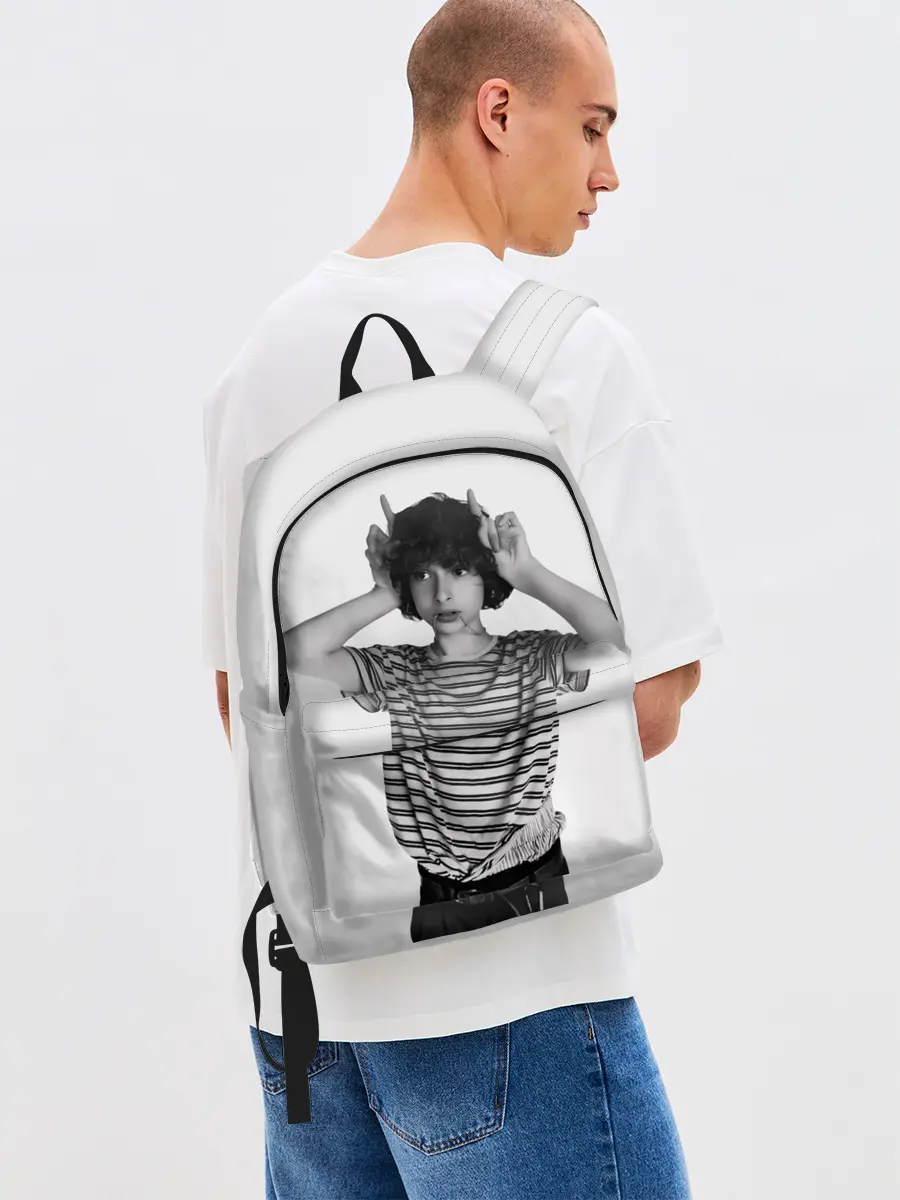 Рюкзак джинсовый / finn wolfhard