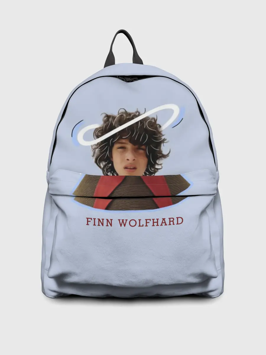 Рюкзак джинсовый / finn wolfhard