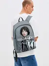 Рюкзак джинсовый / finn wolfhard