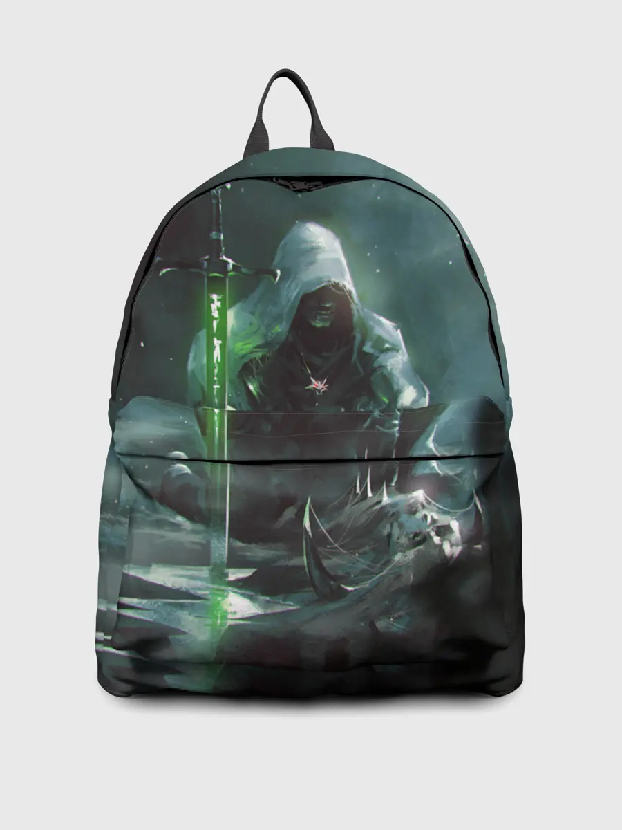 Рюкзак джинсовый / ВЕДЬМАК