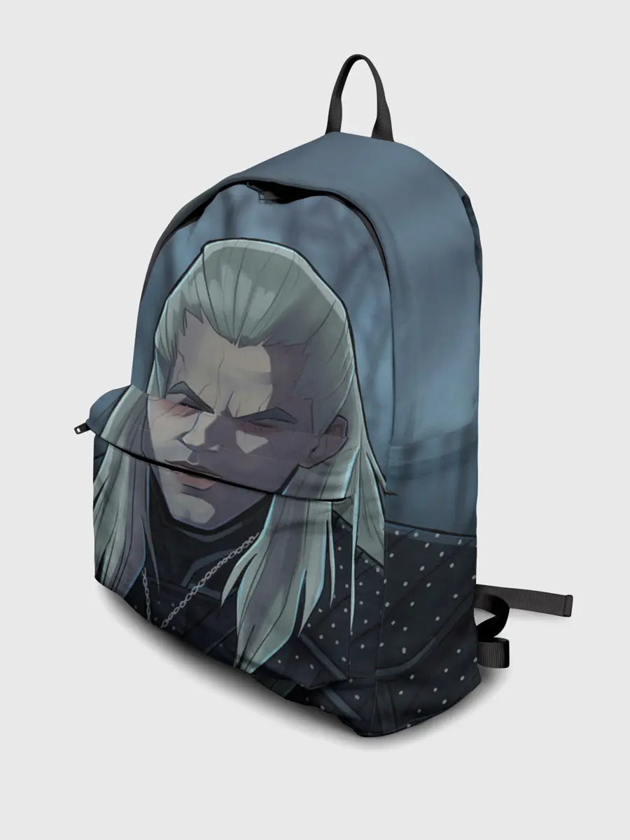 Рюкзак джинсовый / НЕТФЛИКС ВЕДЬМАК