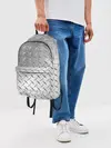 Рюкзак джинсовый / Рифлёный металл