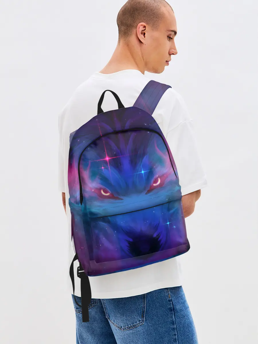 Рюкзак джинсовый / Звездный волк