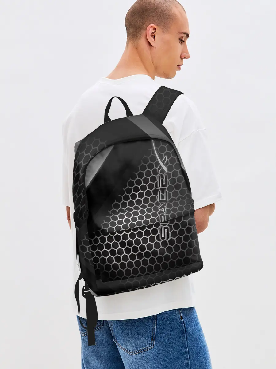 Рюкзак джинсовый / SpaceX