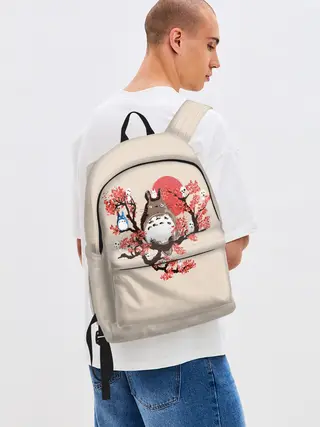 Рюкзак джинсовый / Totoro