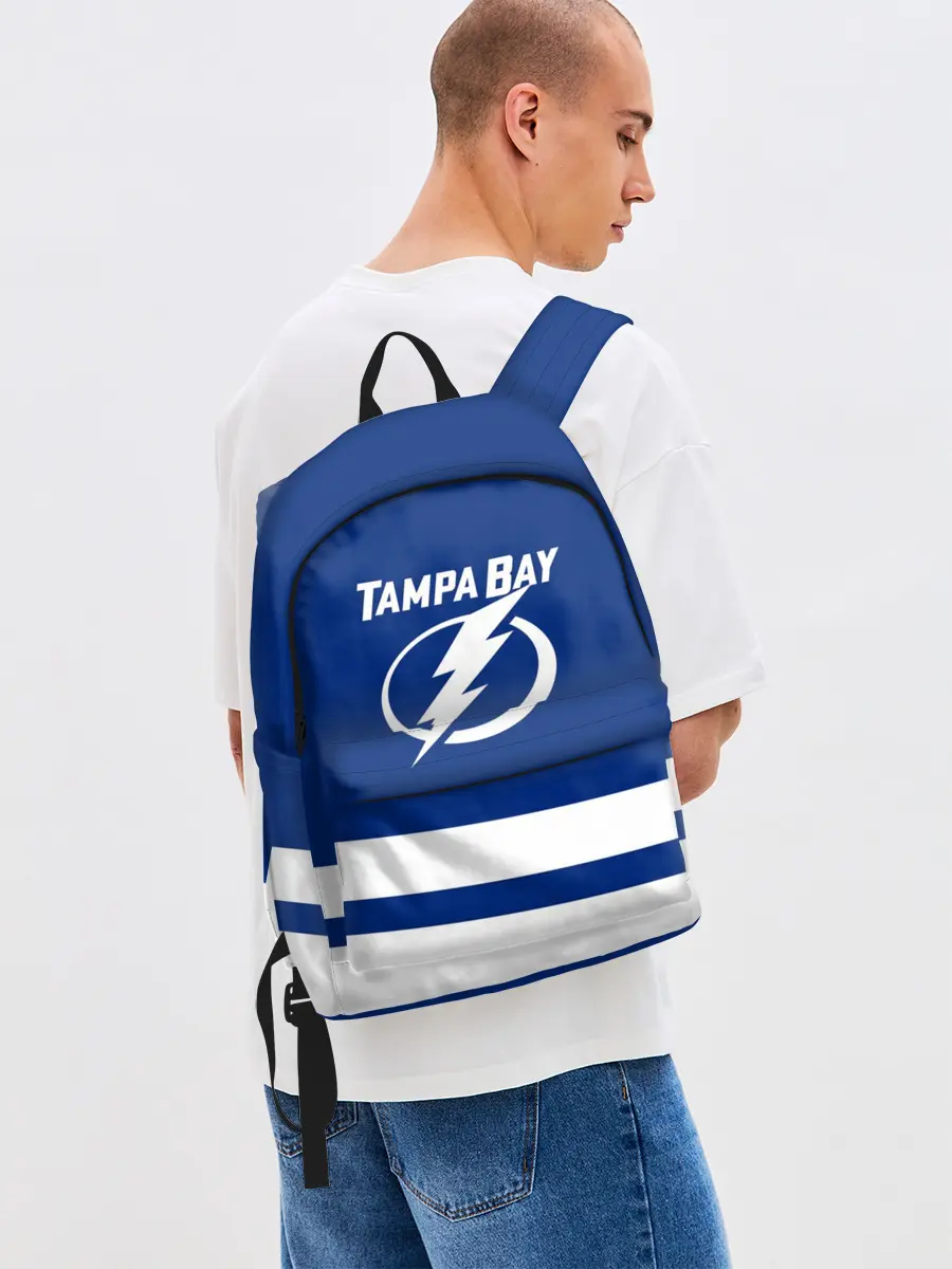 Рюкзак джинсовый / Тампа-Бэй Лайтнинг НХЛ