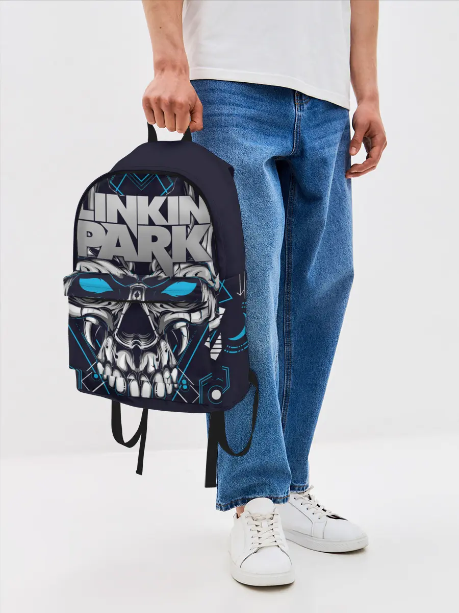 Рюкзак джинсовый / Linkin Park