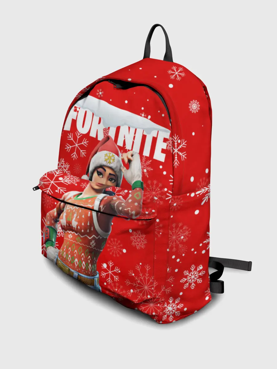 Рюкзак джинсовый / FORTNITE НОВОГОДНИЙ.