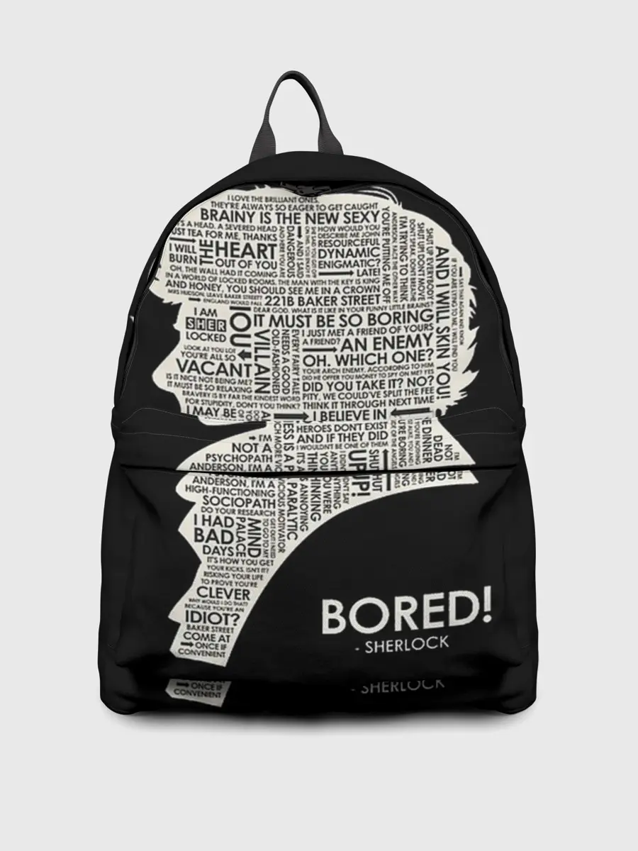 Рюкзак джинсовый / Bored sherlock