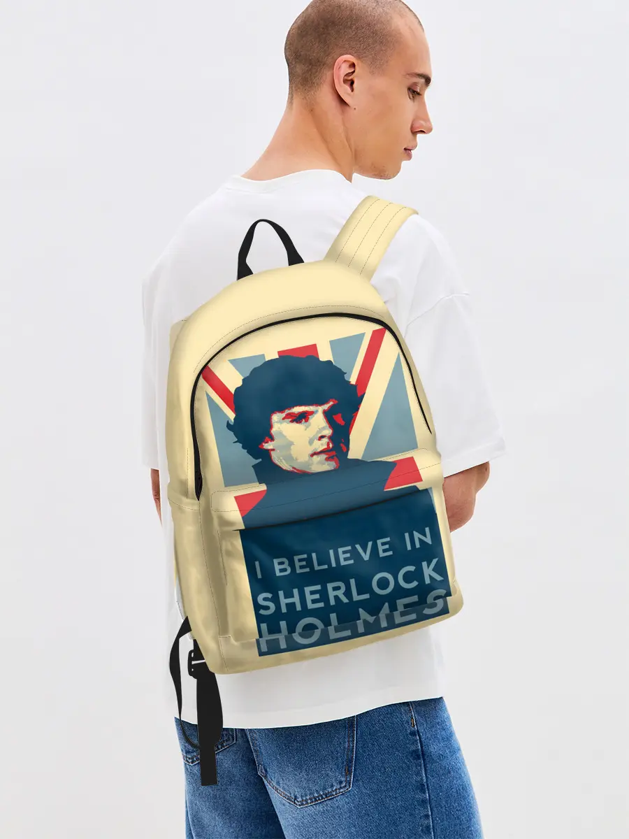 Рюкзак джинсовый / Sherlock Holmes