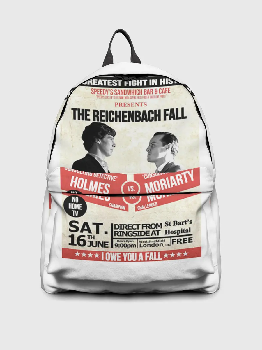 Рюкзак джинсовый / The reichenbach fall