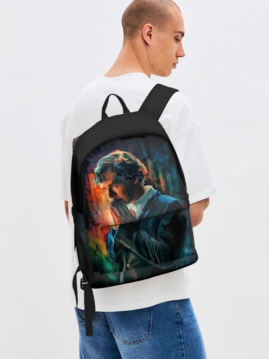 Рюкзак джинсовый / Sherlock