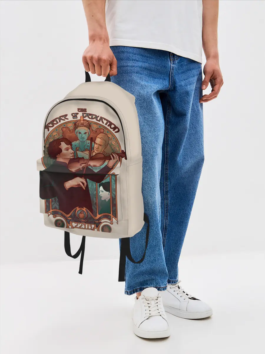 Рюкзак джинсовый / Sherlock