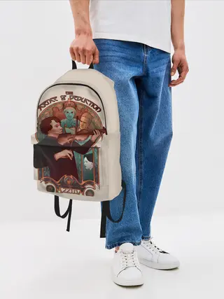 Рюкзак джинсовый / Sherlock