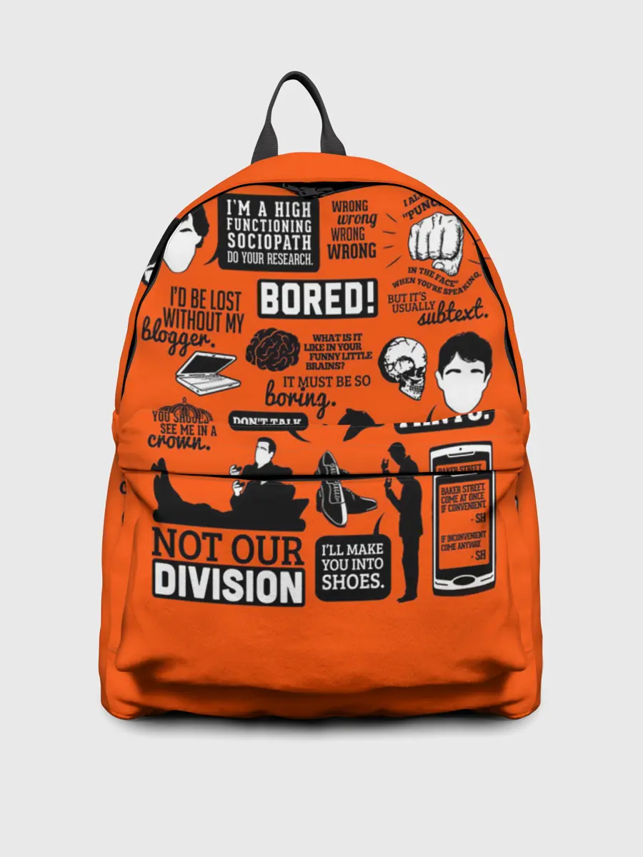 Рюкзак джинсовый / Sherlock