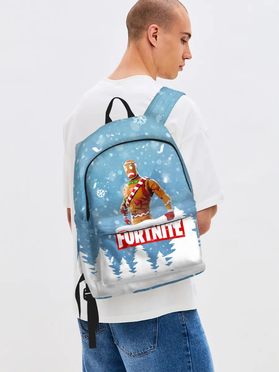 Рюкзак джинсовый / Новогодний Fortnite