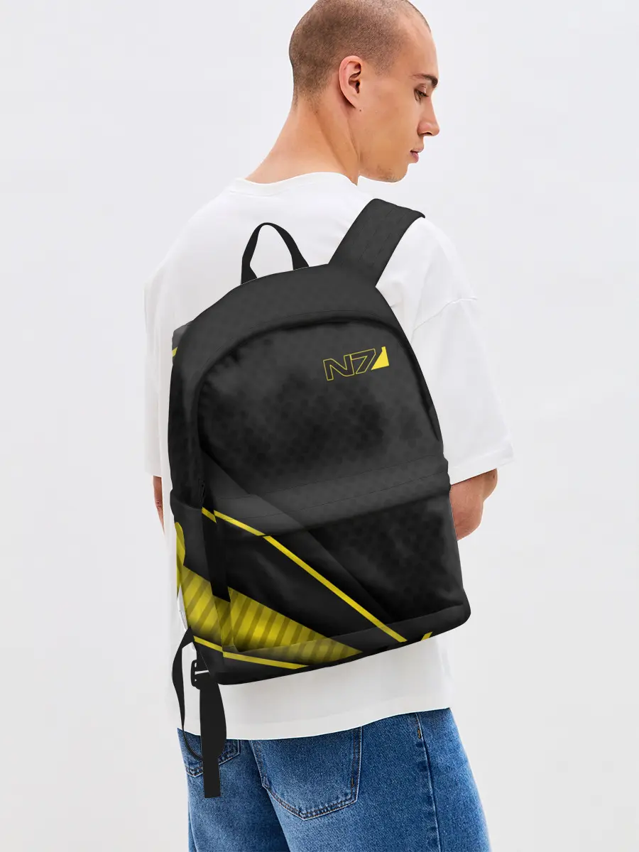 Рюкзак джинсовый / Mass Effect N7