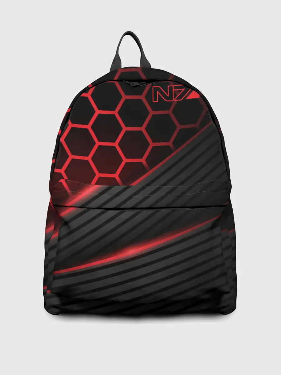 Рюкзак джинсовый / Mass Effect N7