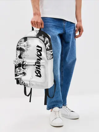 Рюкзак джинсовый / Полиция