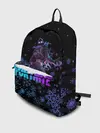 Рюкзак джинсовый / FORTNITE НОВОГОДНИЙ.