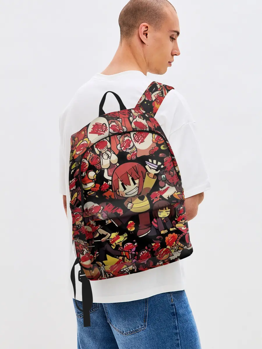 Рюкзак джинсовый / UNDERTALE CHARA