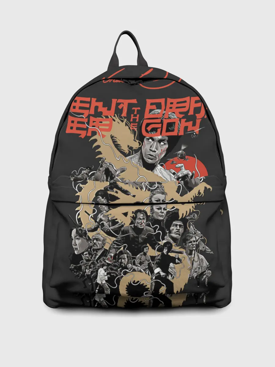 Рюкзак джинсовый / Bruce lee