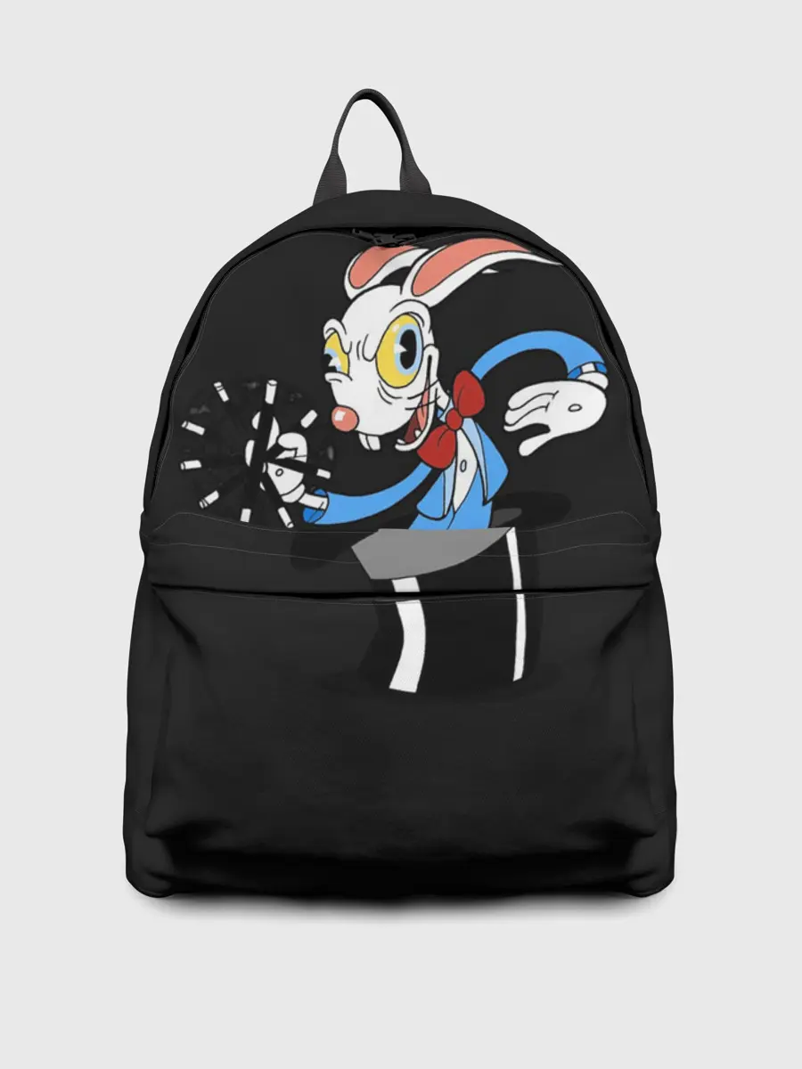 Рюкзак джинсовый / Cuphead - Хопус Покус