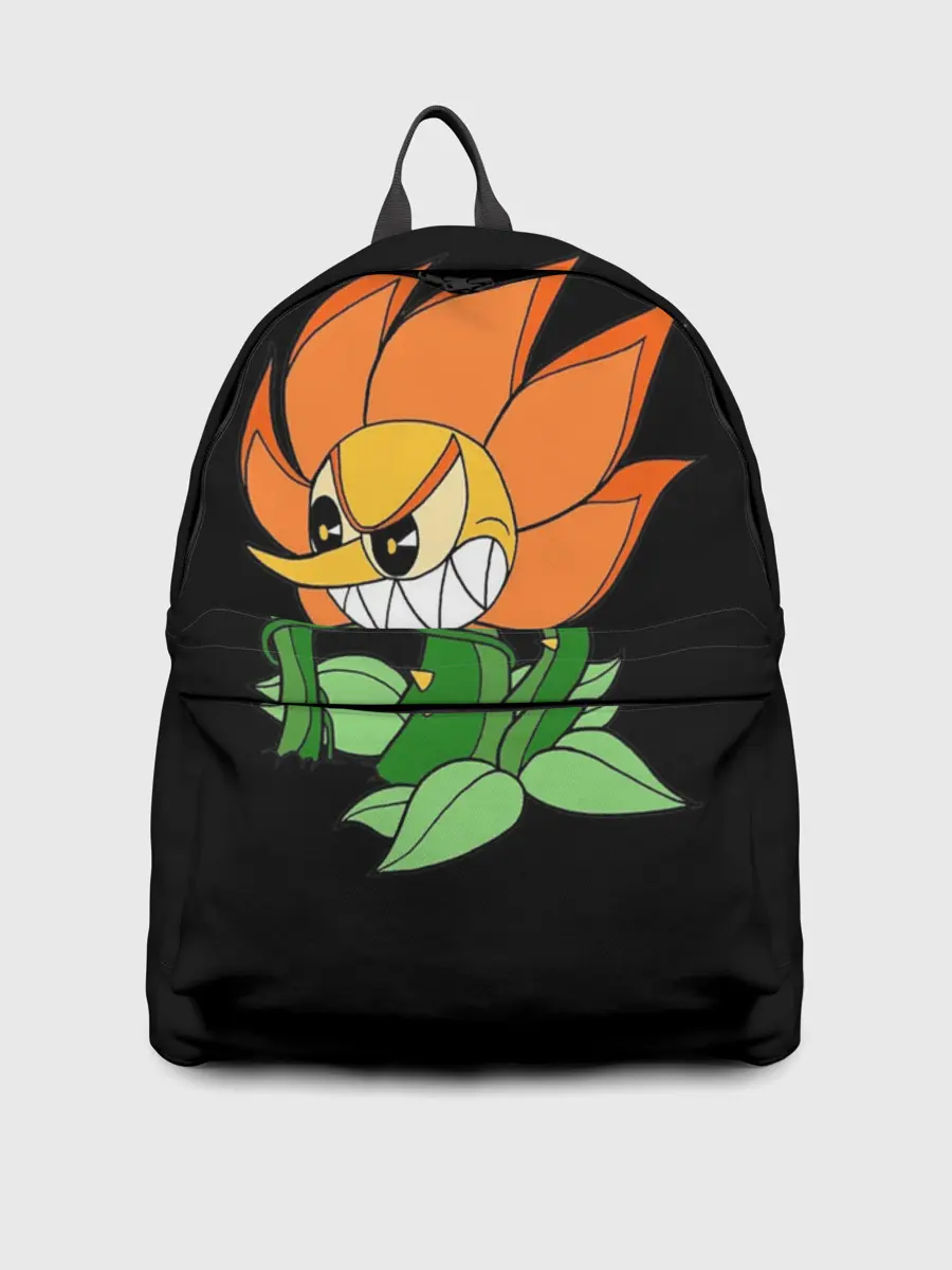 Рюкзак джинсовый / Cuphead - Кэгни Гвоздика